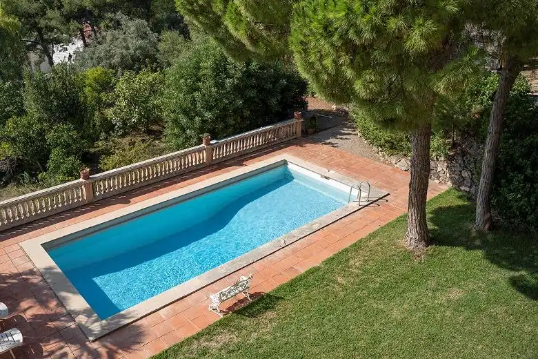 Piscina de Casa o chalet en venta en Castelldefels con Jardín privado, Terraza y Trastero