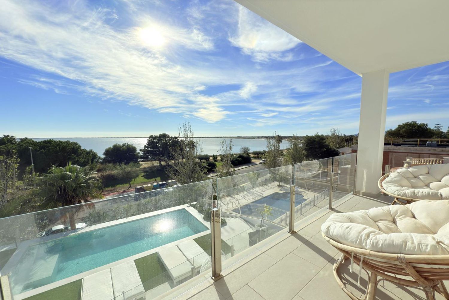 Swimming pool of House or chalet for sale in L'Ampolla  with Air Conditioner, Heating and Terrace