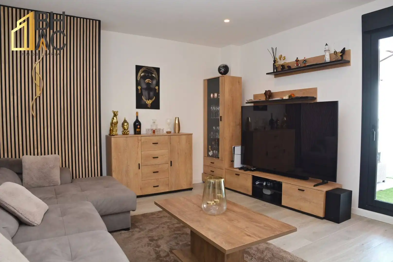 Wohnzimmer von Dachboden zum Verkauf in Alcalá de Henares mit Klimaanlage, Heizung und Terrasse