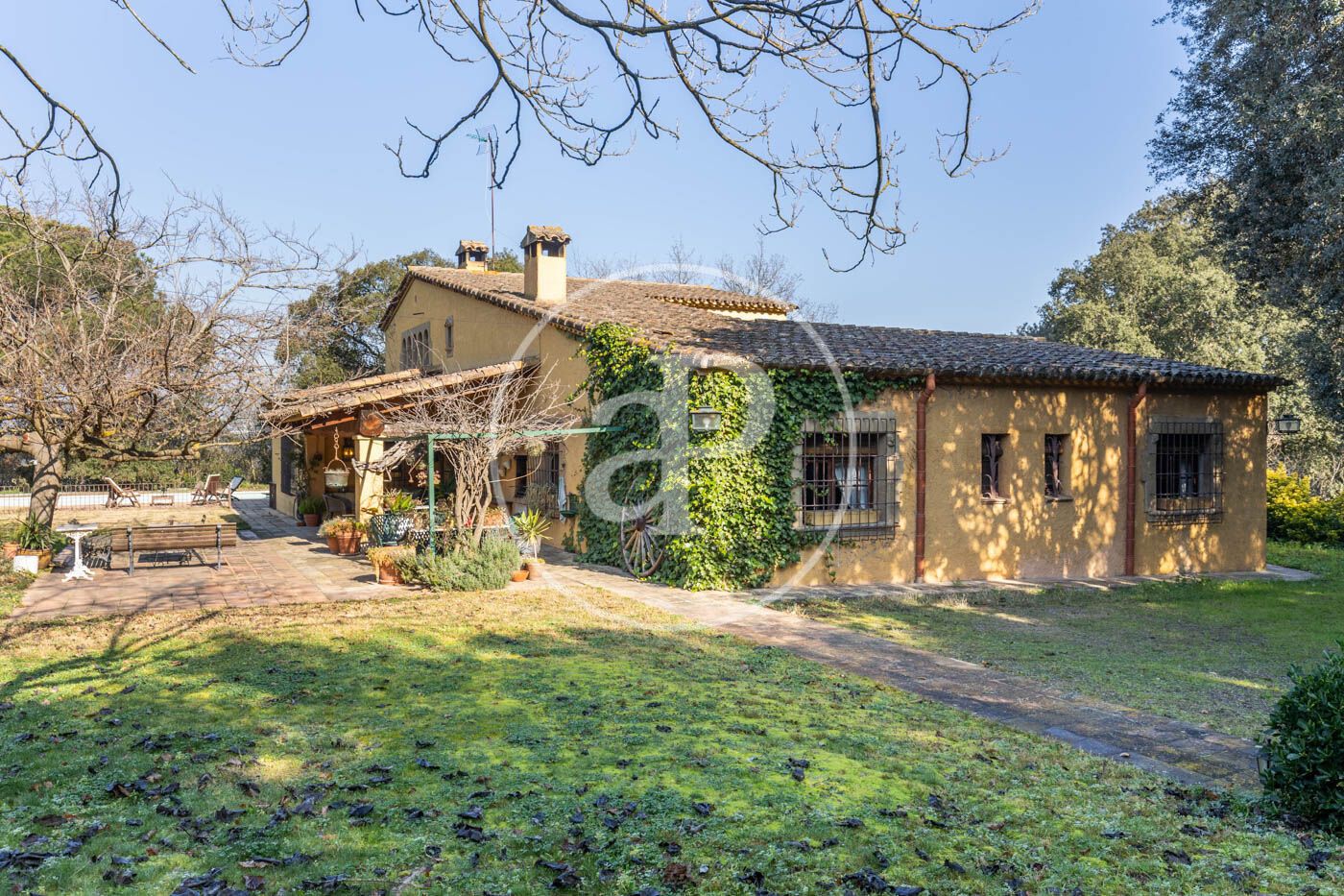 Jardí de Casa o xalet en venda en Vilanova del Vallès amb Calefacció, Jardí privat i Terrassa