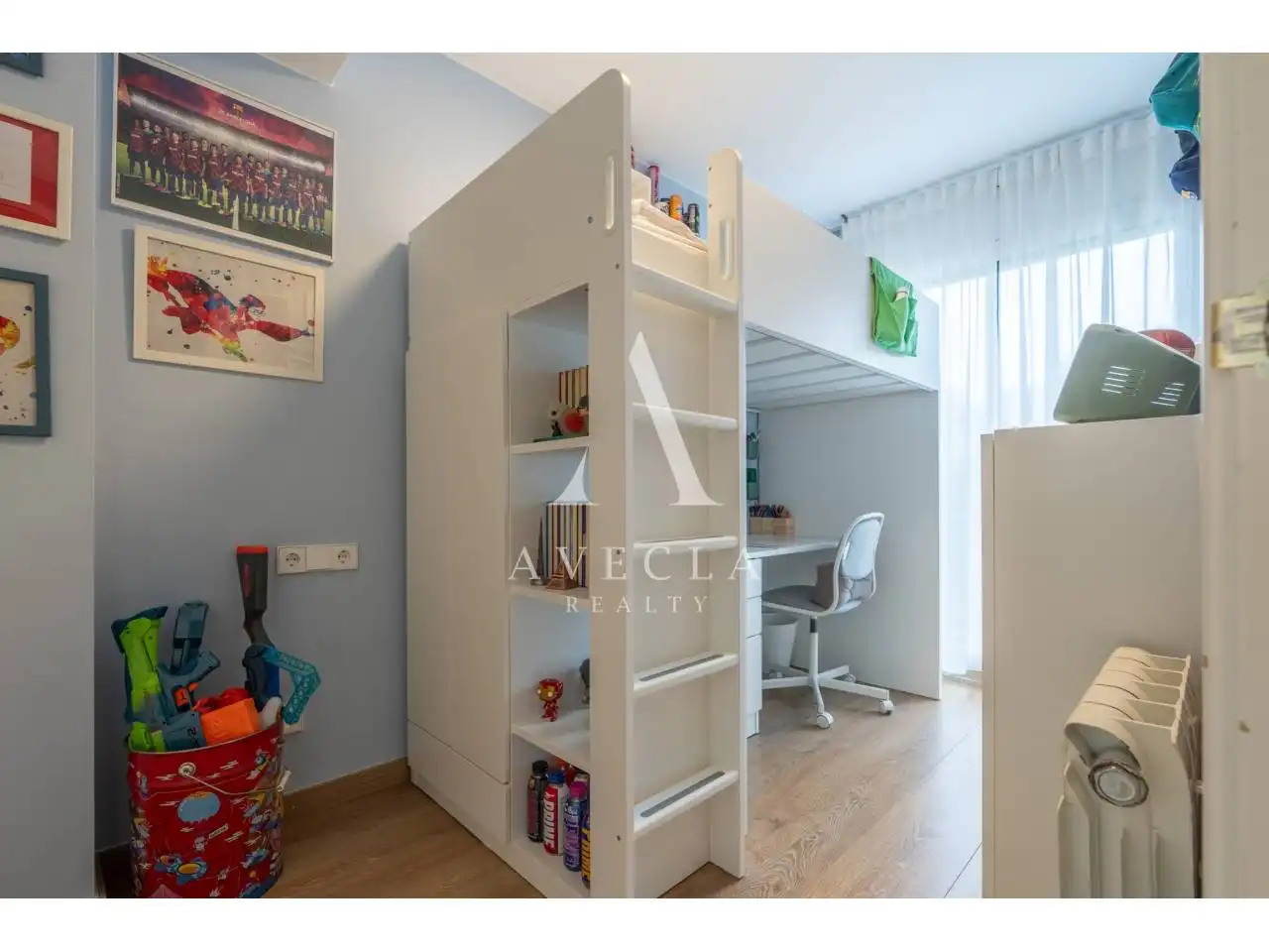 Bedroom of Detached homes for sale in Sant Cugat del Vallès  with Air Conditioner, Heating and Parquet flooring