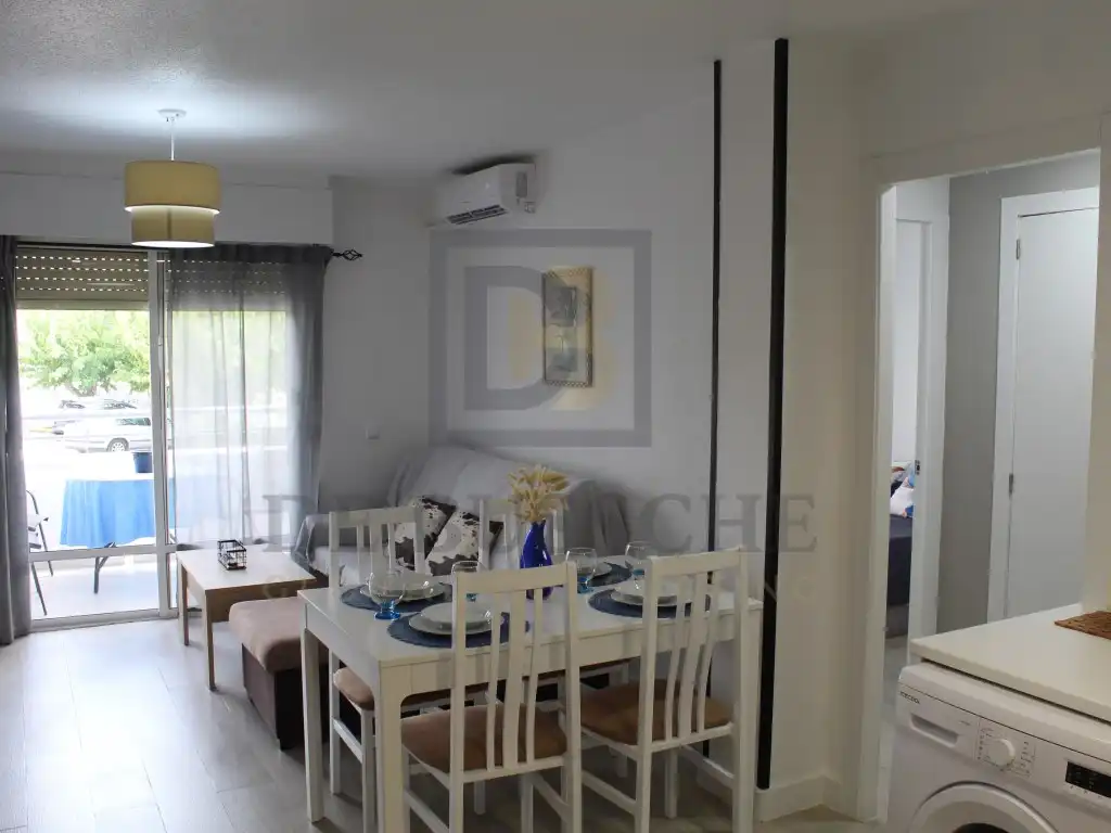 Comedor de Apartamento en venta en Pilar de la Horadada con Aire acondicionado, Piscina y Amueblado