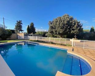 Swimming pool of House or chalet to rent in Santa María del Camí  with Air Conditioner, Heating and Storage room