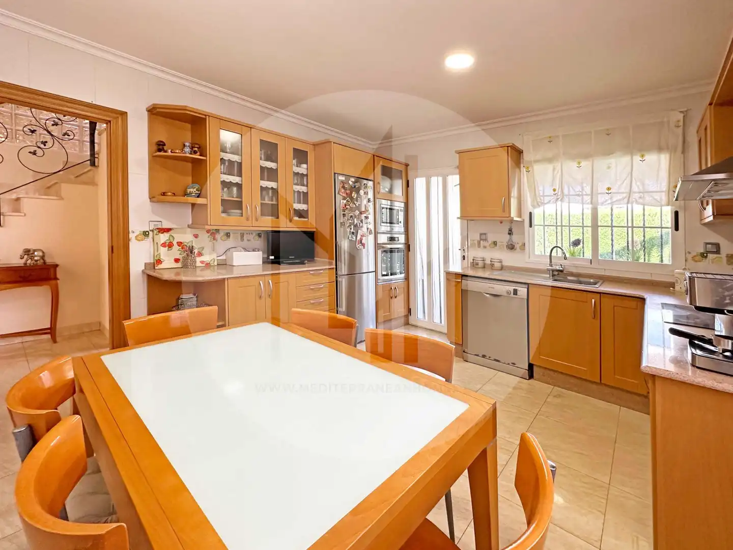 Kitchen of Detached homes for sale in Sagunto / Sagunt  with Private garden, Terrace and Balcony