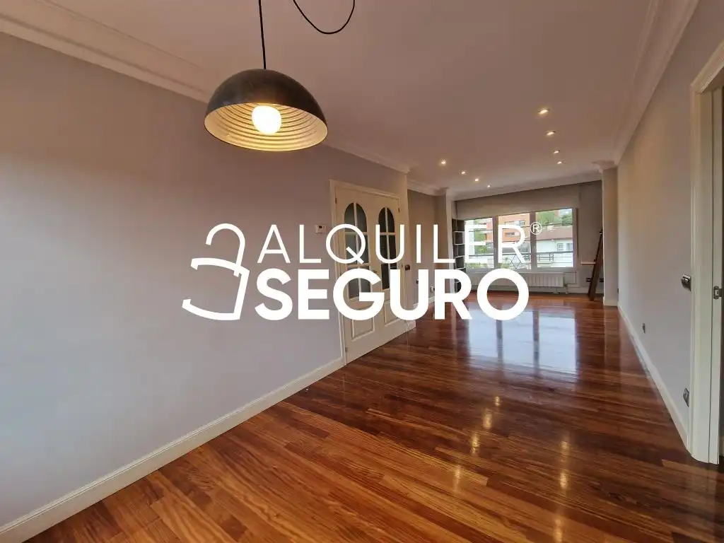 Sala de estar de Piso de alquiler en Getxo  con Calefacción, Terraza y Trastero