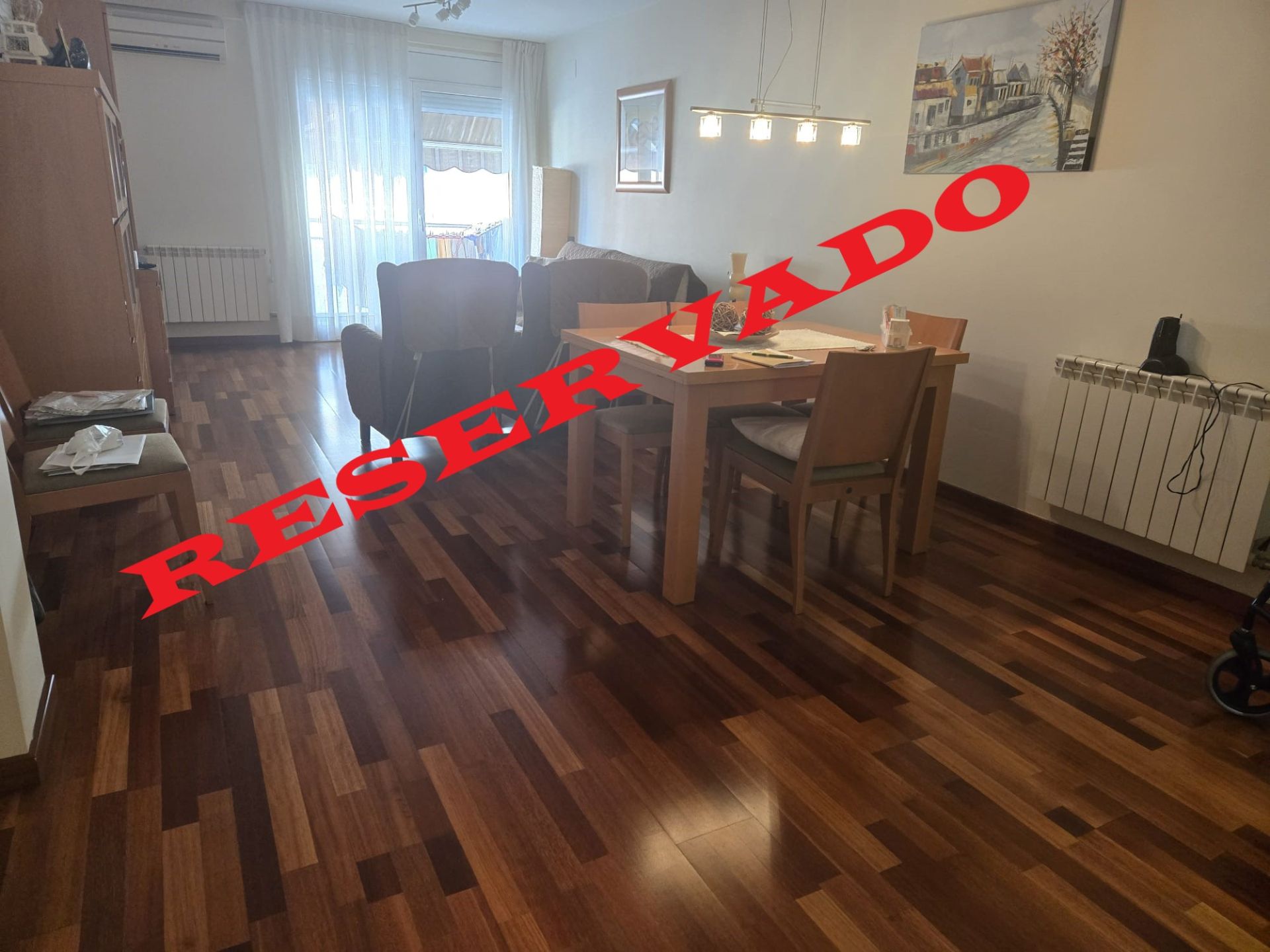 Living room of Flat for sale in L'Hospitalet de Llobregat  with Air Conditioner, Heating and Terrace