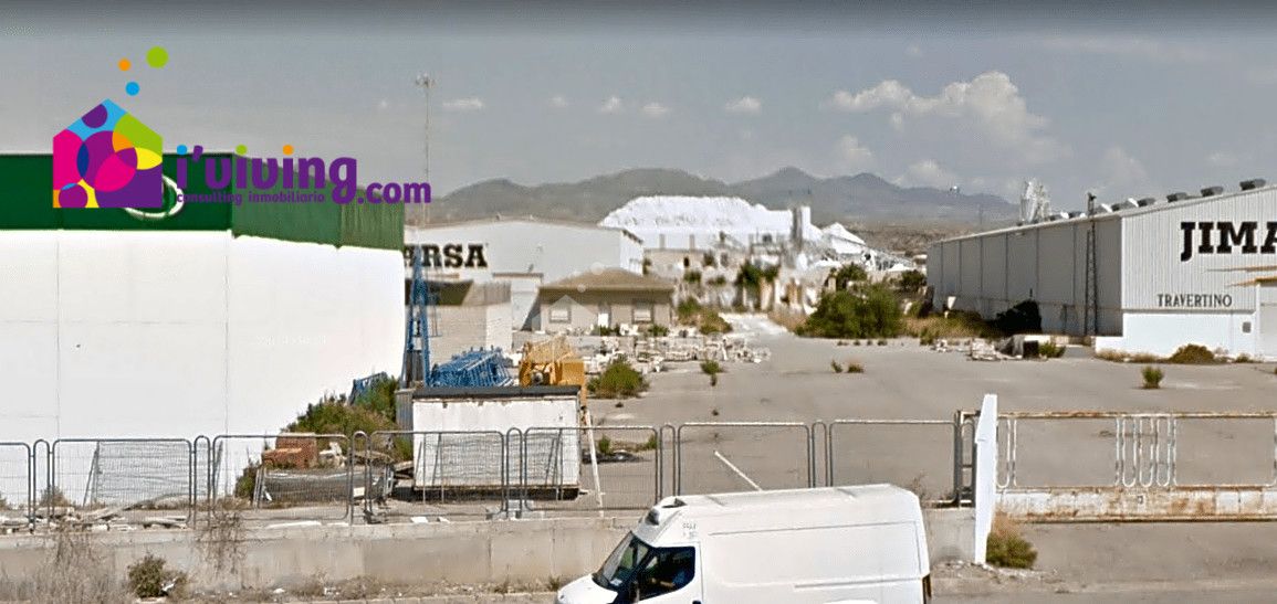 Vista exterior de Terreny industrial en venda en Albox