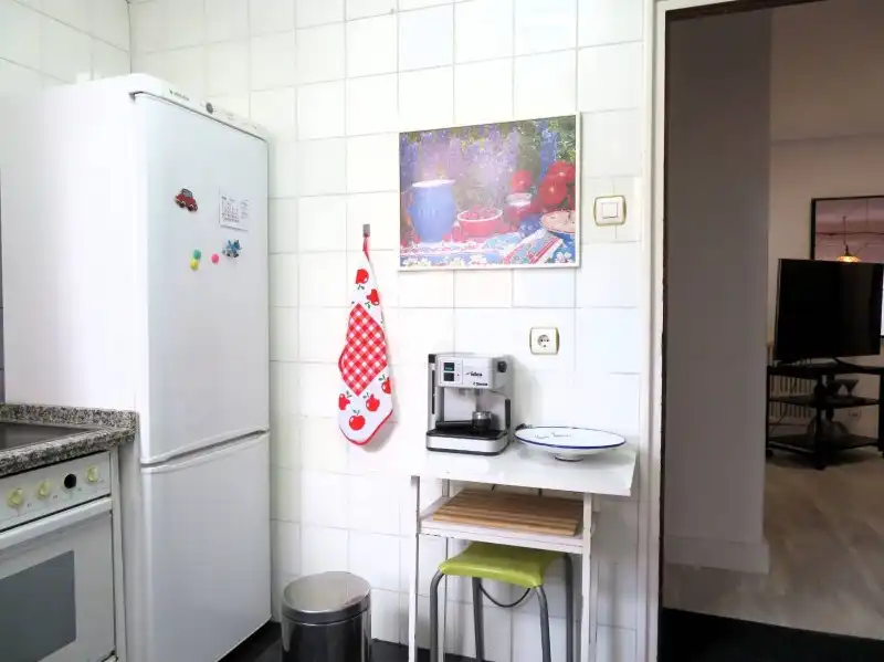 Kitchen of Flat for sale in León Capital   with Heating and Private garden