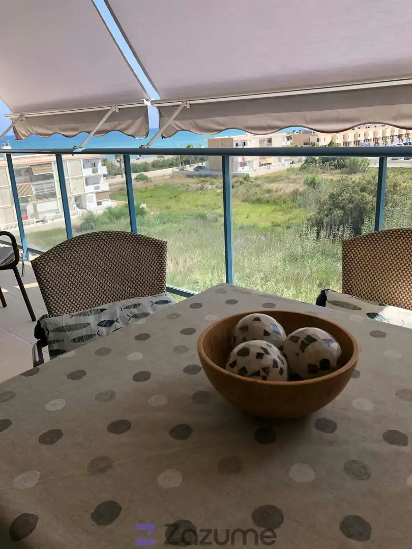 Terrasse von Wohnung zur Miete in El Puig de Santa Maria mit Klimaanlage, Terrasse und Schwimmbad