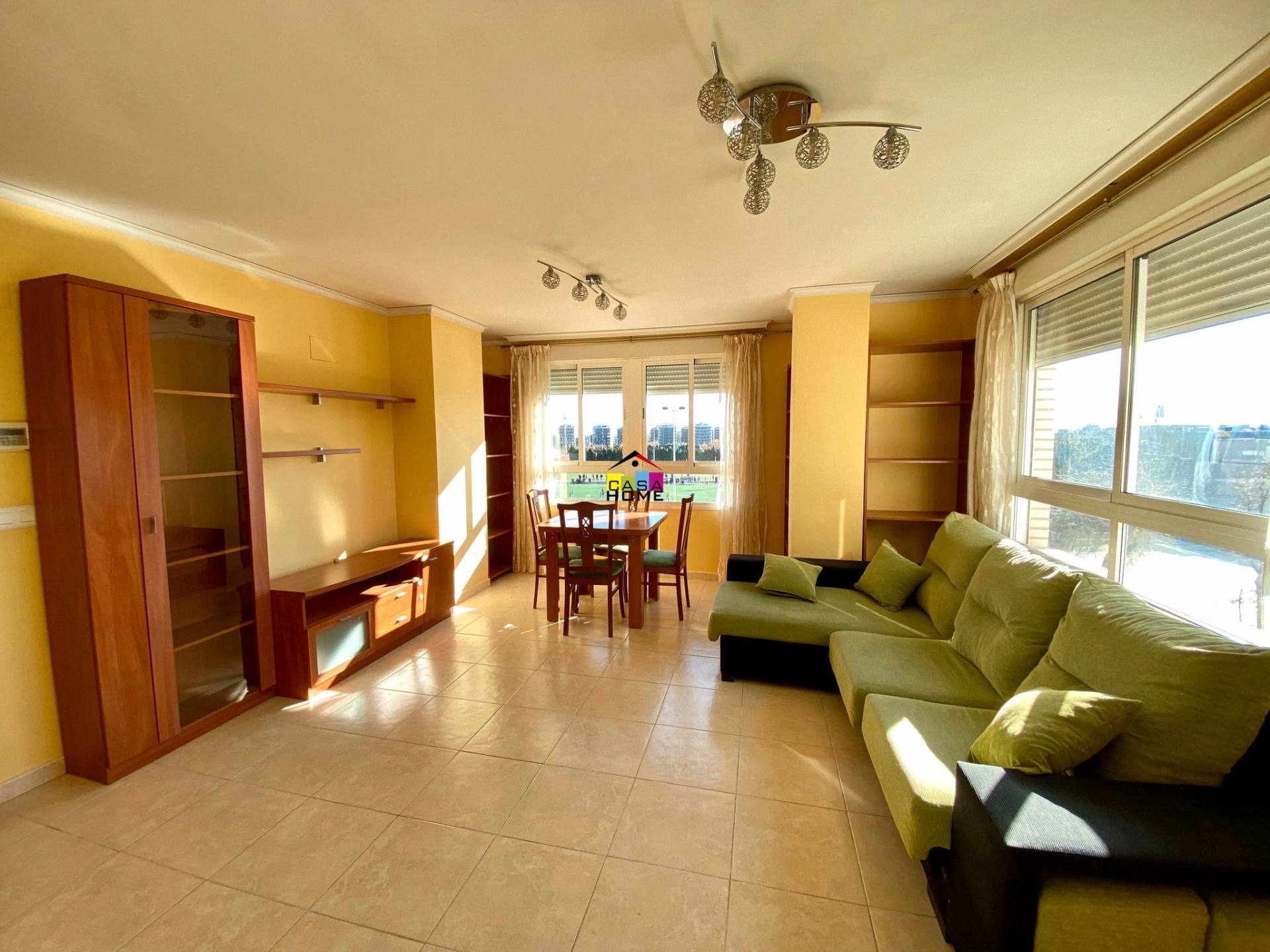 Living room of Flat for sale in Castellón de la Plana / Castelló de la Plana  with Air Conditioner and Storage room