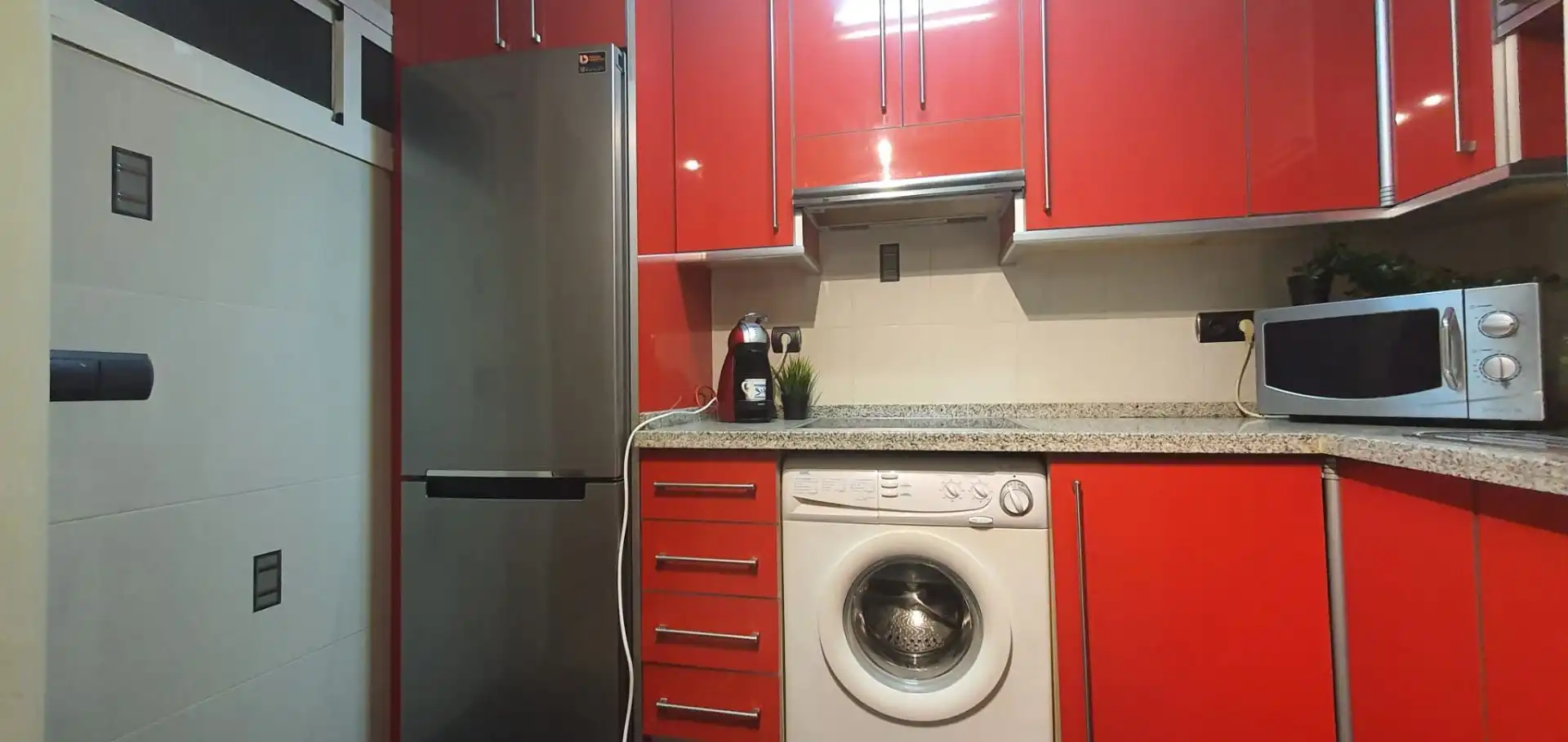 Kitchen of Apartments for rent in Benalmádena  with Air Conditioner, Terrace and Community pool