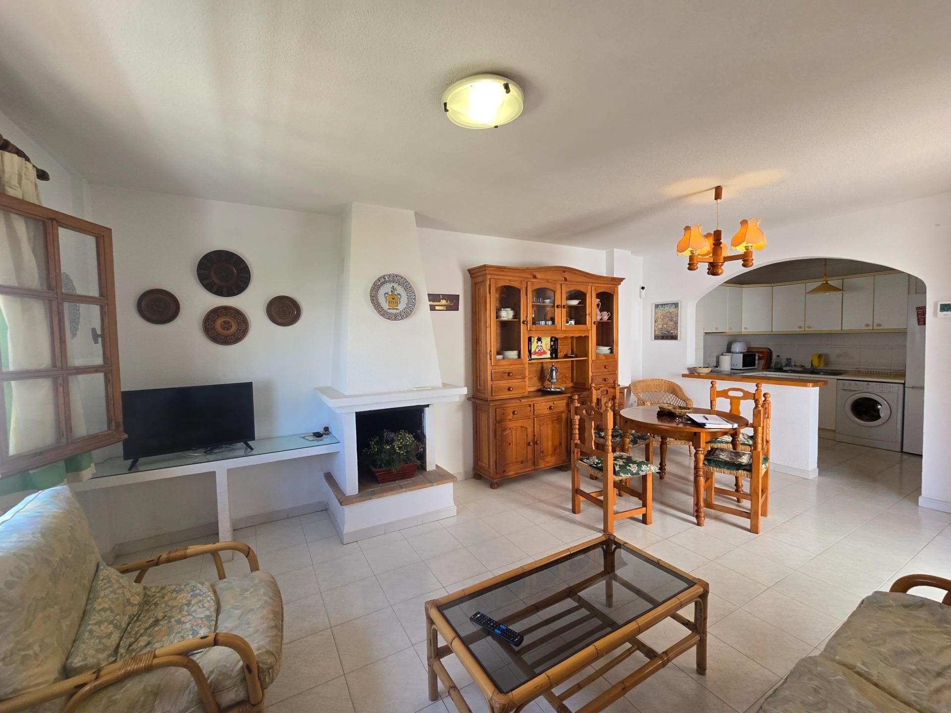 Living room of Attic for sale in Vera  with Air Conditioner, Terrace and Alarm