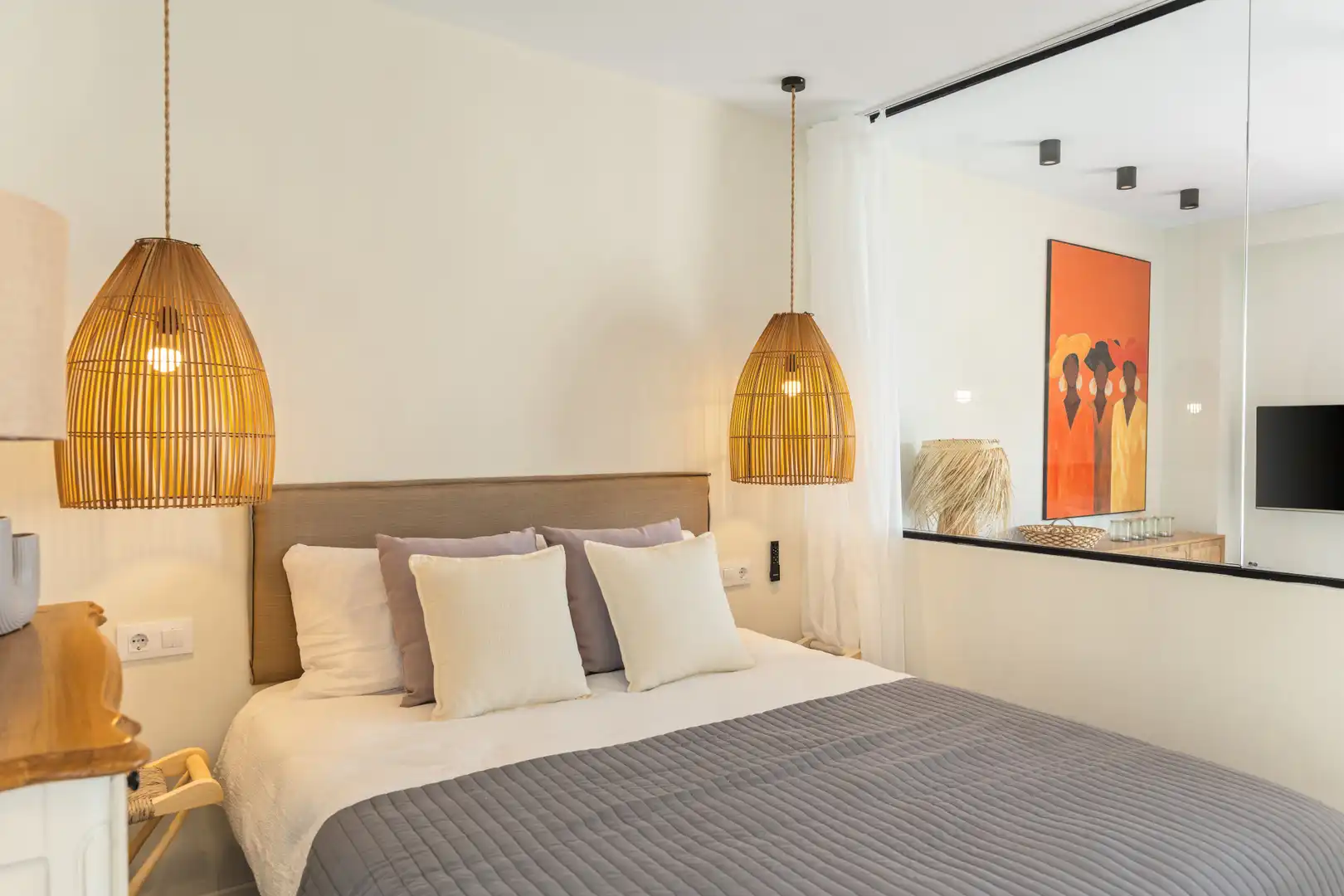 Dormitori de Apartament en venda en Jávea / Xàbia amb Aire condicionat i Terrassa