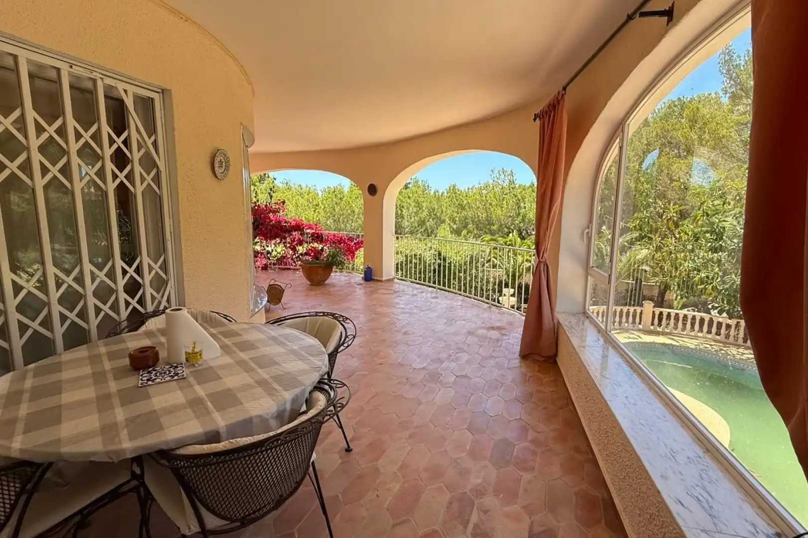 Terrassa de Casa o xalet en venda en Altea ciudad