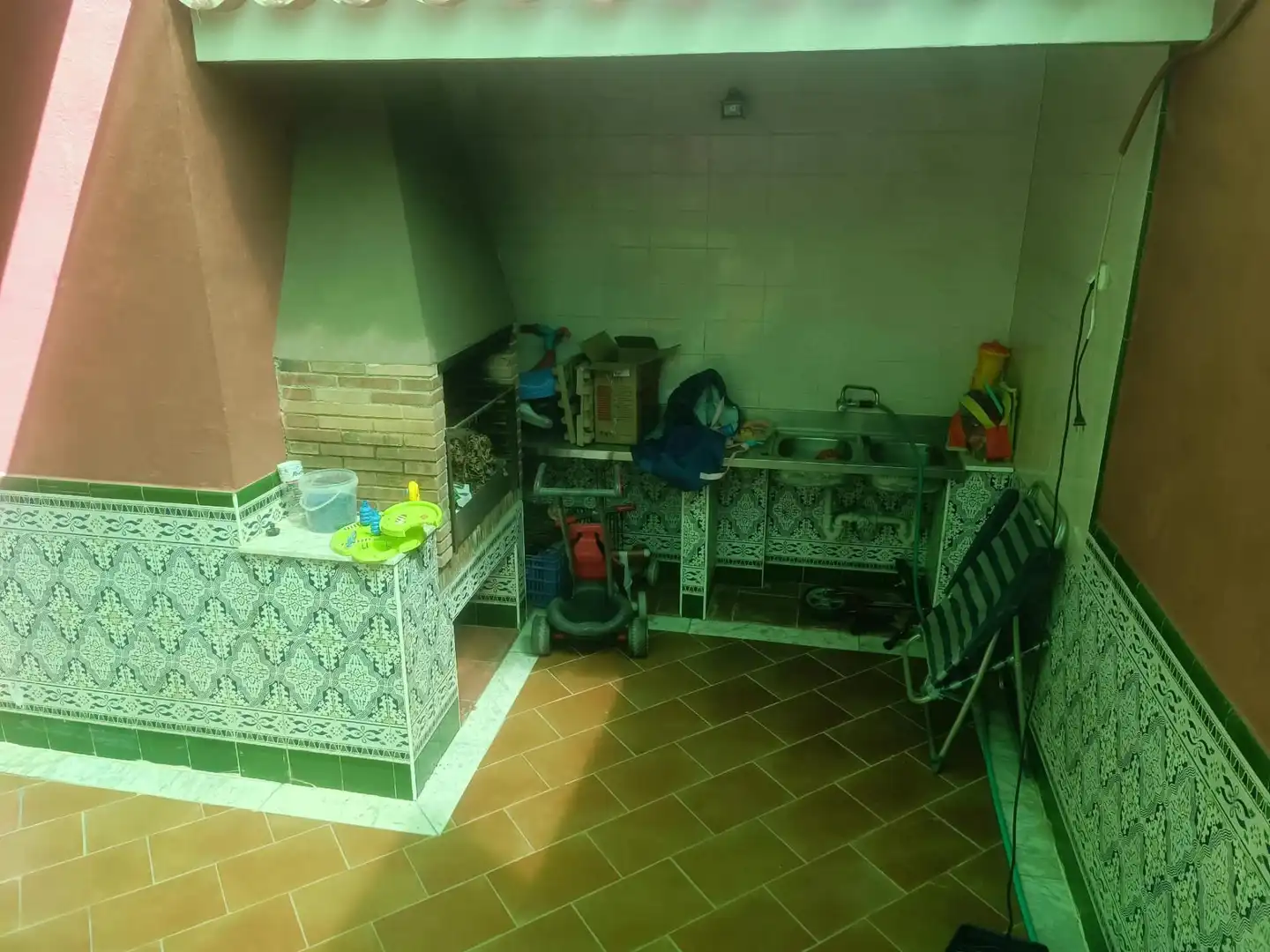 Cocina de Casa o chalet en venta en Málaga con Aire acondicionado, Jardín privado y Terraza