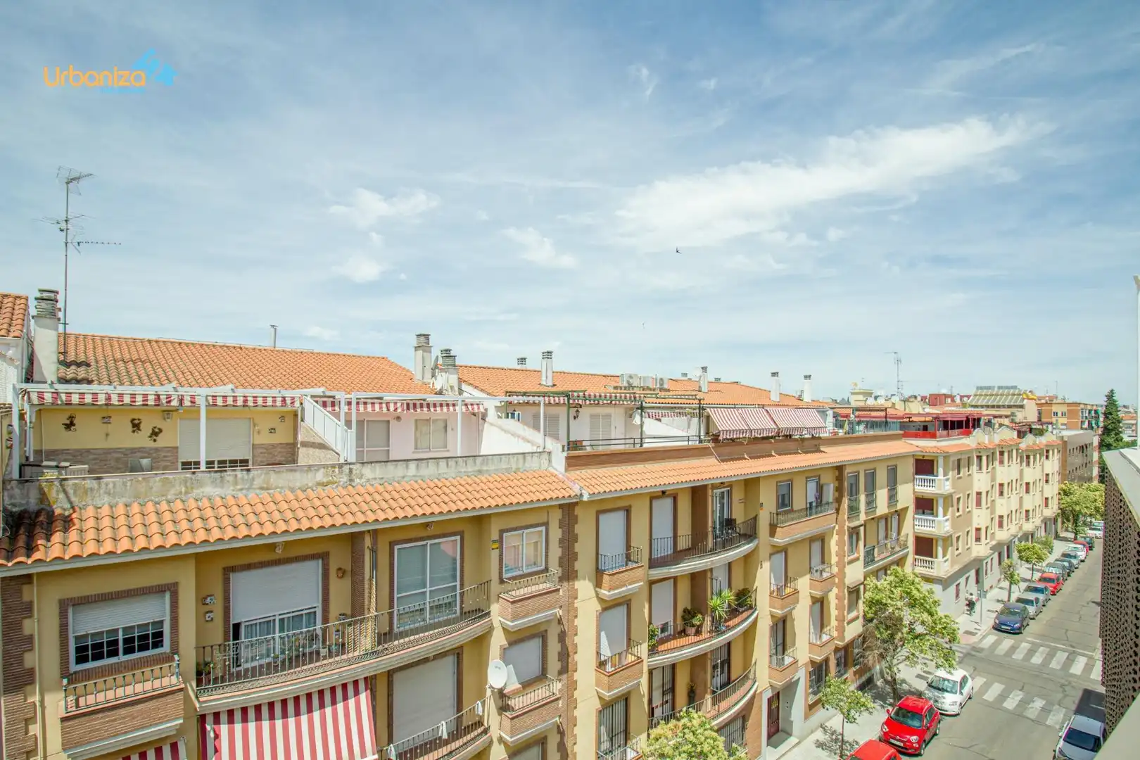 Außenansicht von Dachboden zum Verkauf in Badajoz mit Klimaanlage, Heizung und Terrasse