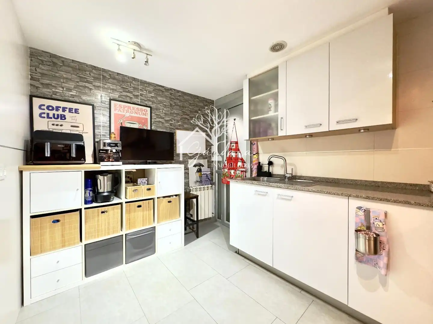 Kitchen of Flat for sale in Narón  with Heating, Parquet flooring and Storage room