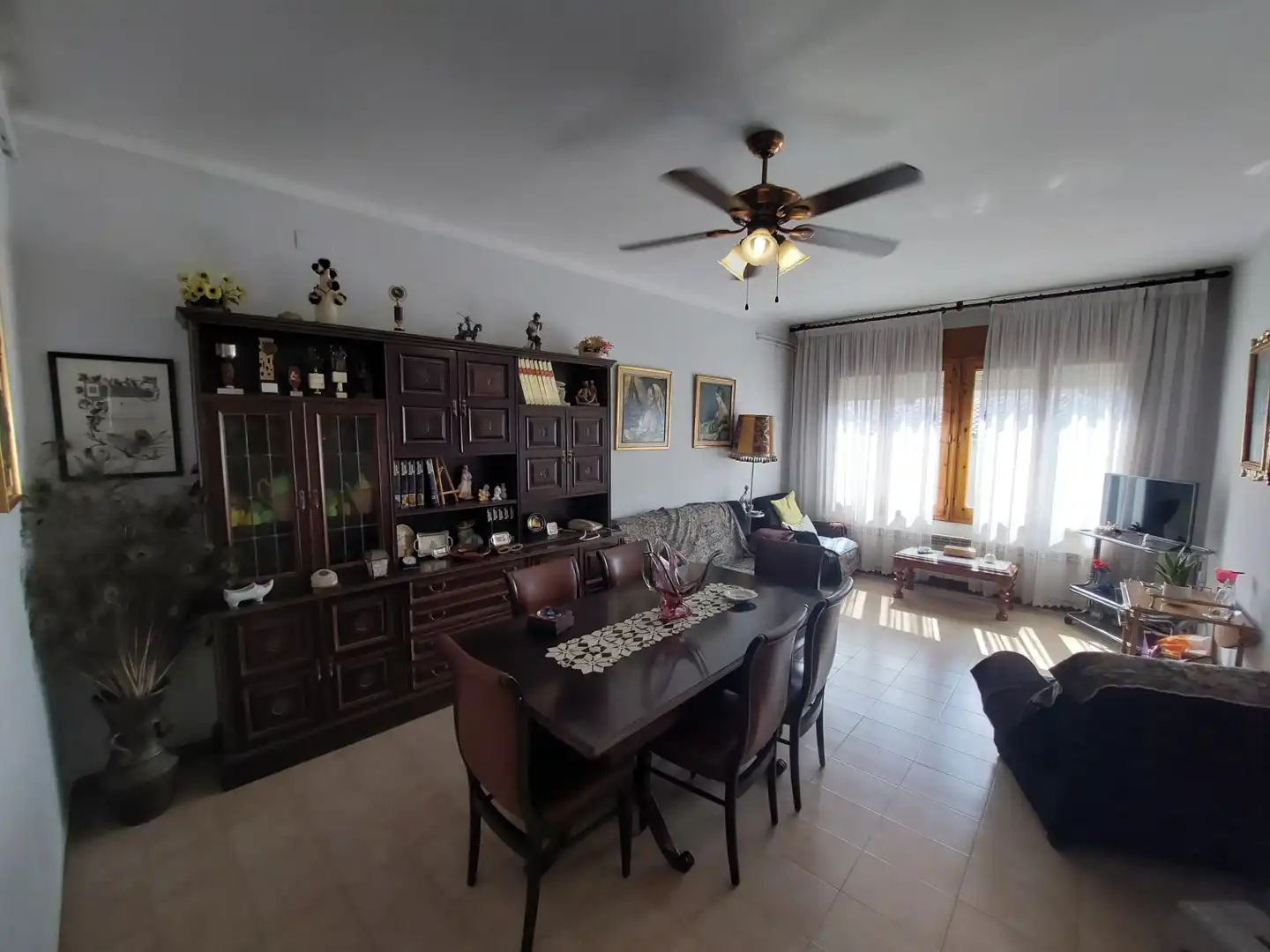 Sala d'estar de Pis en venda en Tàrrega amb Calefacció i Moblat