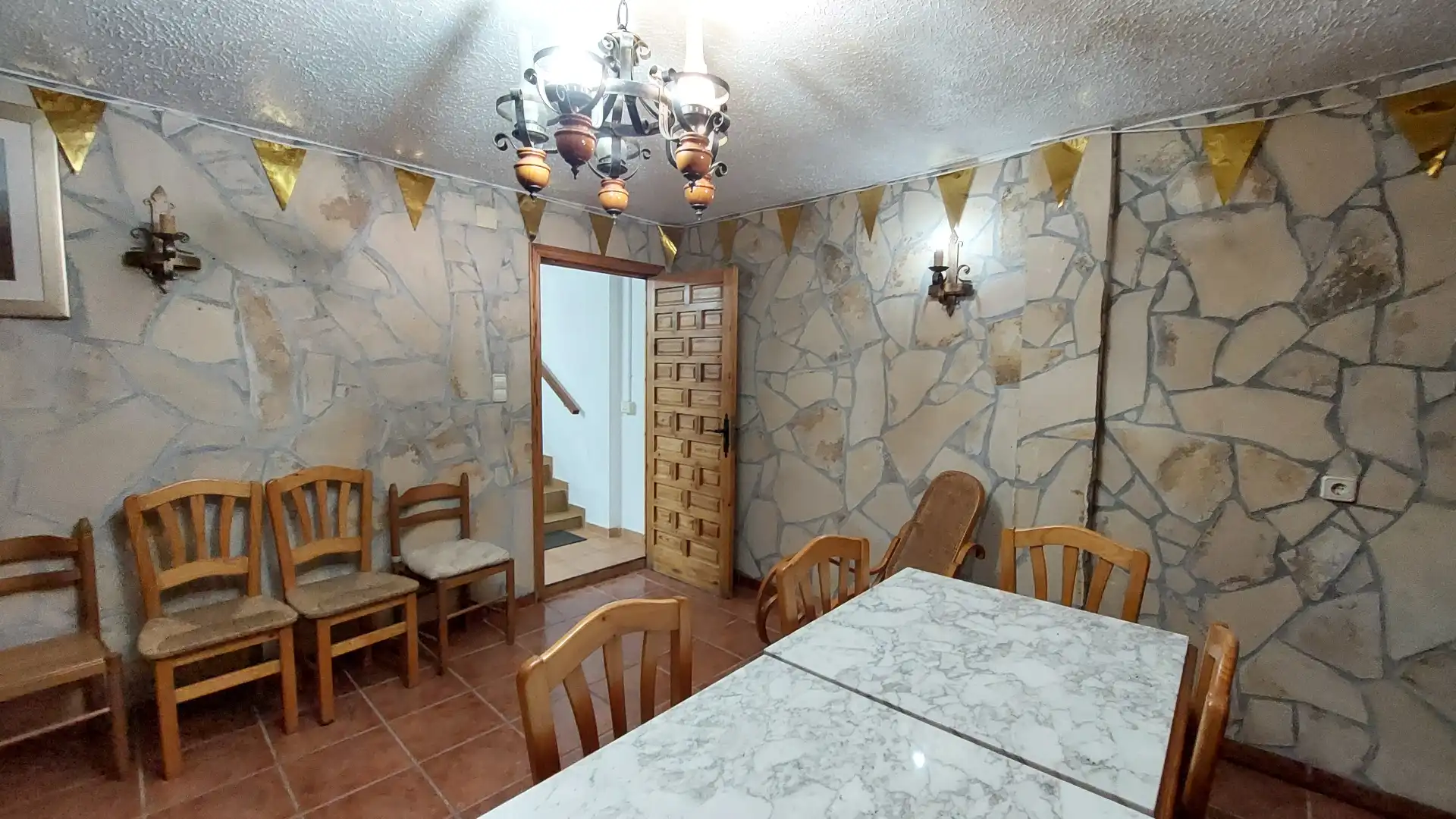 Comedor de Casa adosada en venta en Los Alcázares con Terraza, Amueblado y Horno
