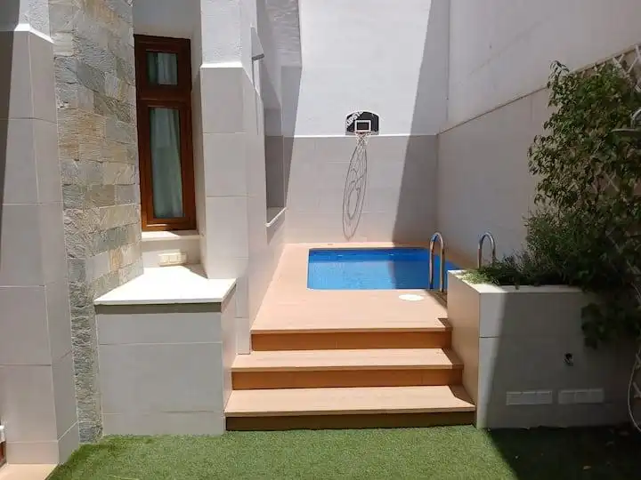 Piscina de Casa o chalet de alquiler en Casabermeja con Aire acondicionado, Jardín privado y Piscina