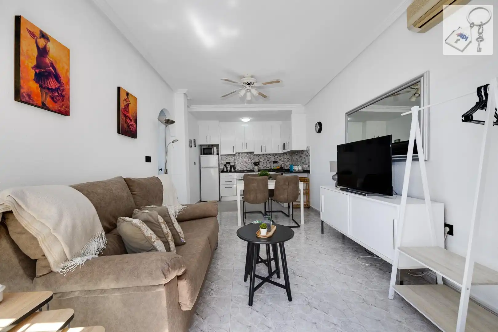Living room of Attic for sale in Orihuela  with Furnished