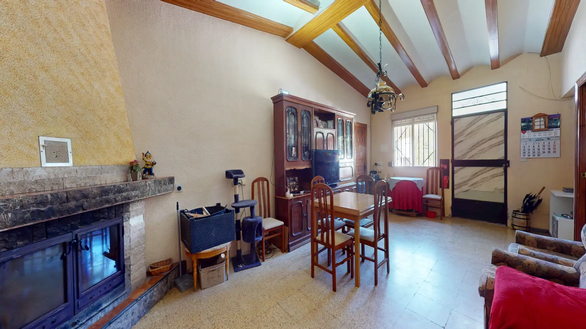 Sala de estar de Casa o chalet en venta en Petrer con Jardín privado y Piscina