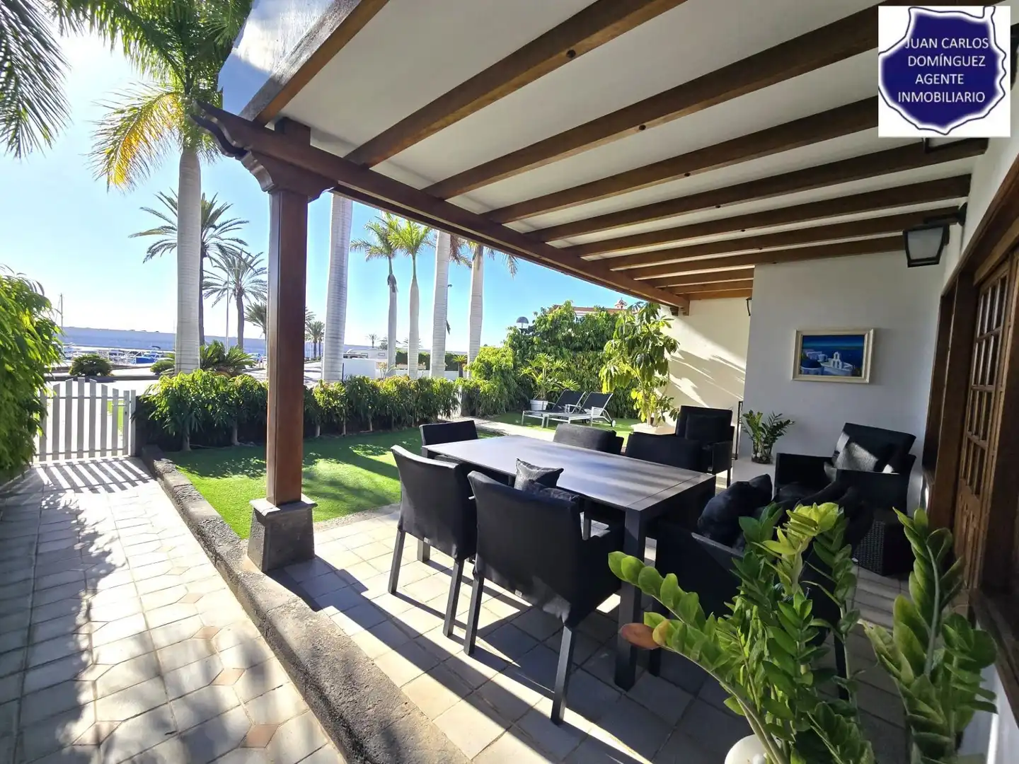 Terraza de Casa o chalet de alquiler en San Bartolomé de Tirajana con Aire acondicionado, Jardín privado y Terraza