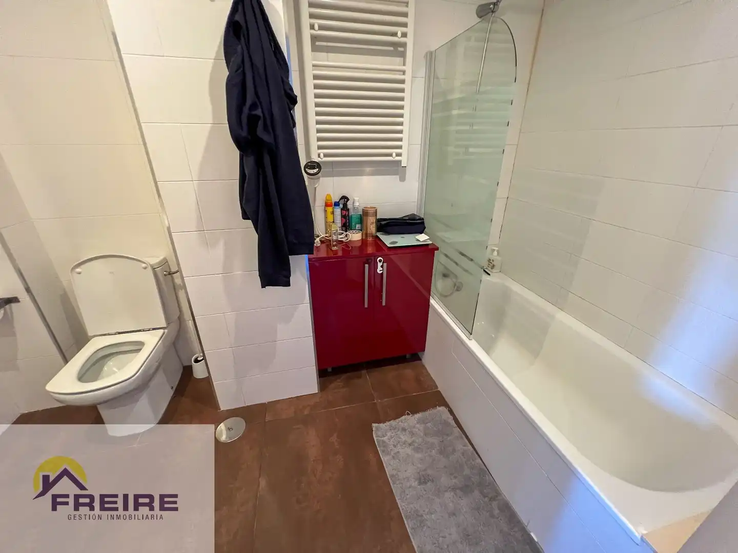 Baño de Apartamento en venta en Marín con Terraza y Trastero