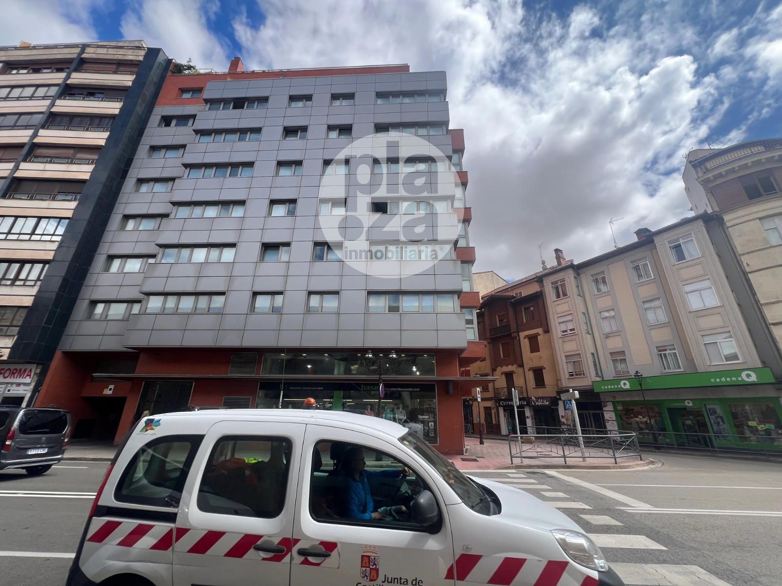 Exterior view of Flat to rent in Burgos Capital  with Heating and Furnished