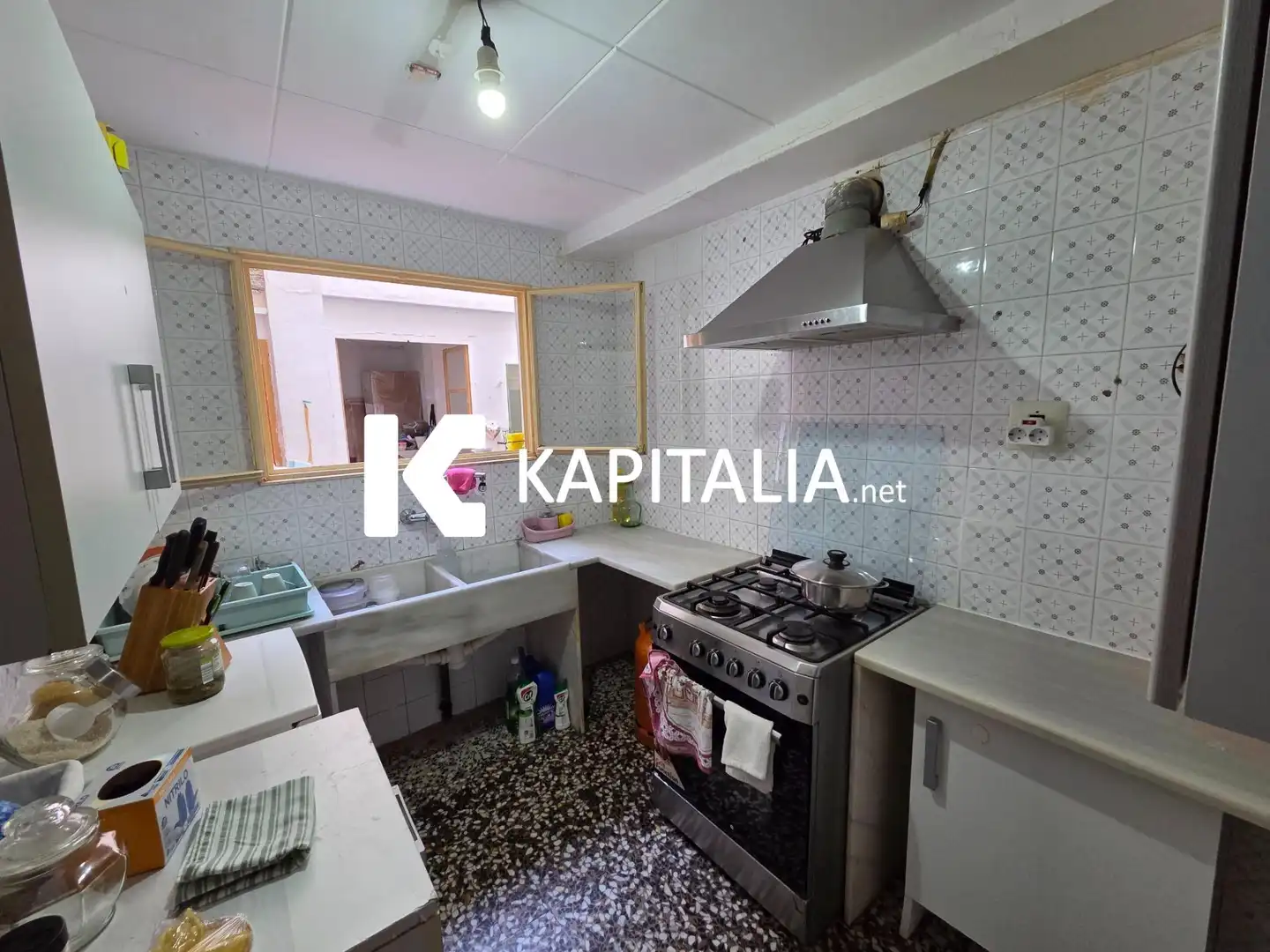 Cuina de Casa o xalet en venda en Ontinyent amb Moblat