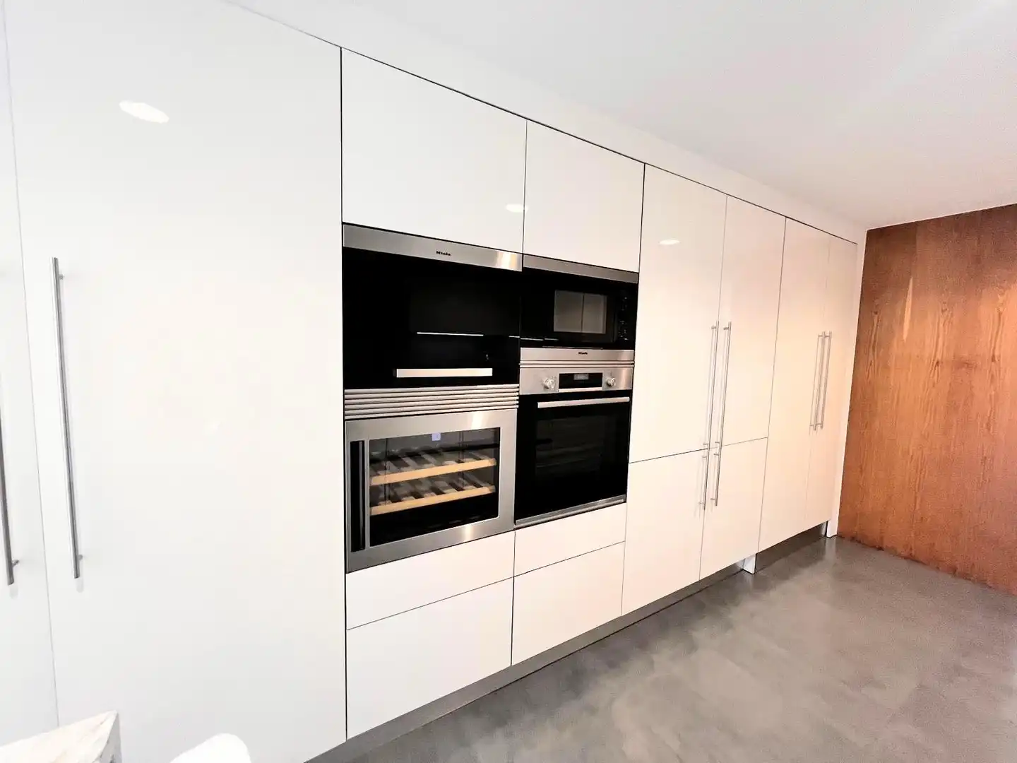 Cocina de Piso de alquiler en Benidorm con Aire acondicionado, Calefacción y Jardín privado
