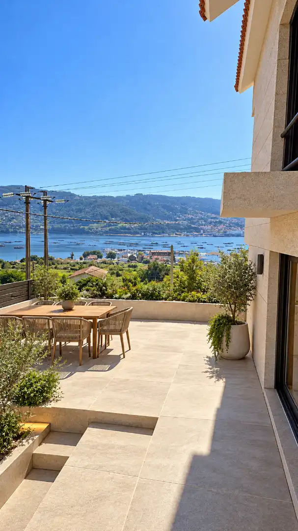 Terraza de Casa adosada en venta en Moaña, Pontevedra