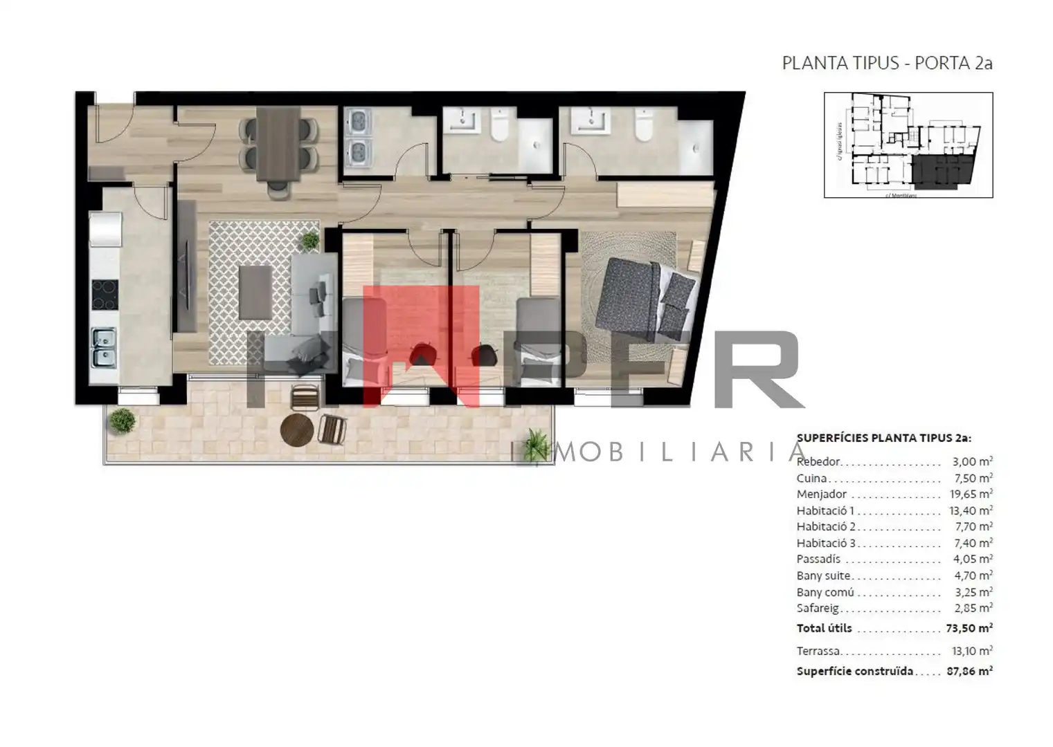 Flat with lift for sale in MONTBLANC