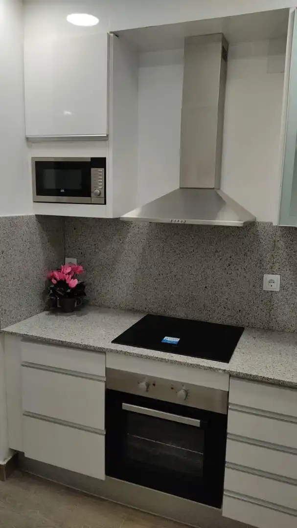 Kitchen of Flat for sale in Mollet del Vallès  with Air Conditioner, Terrace and Furnished