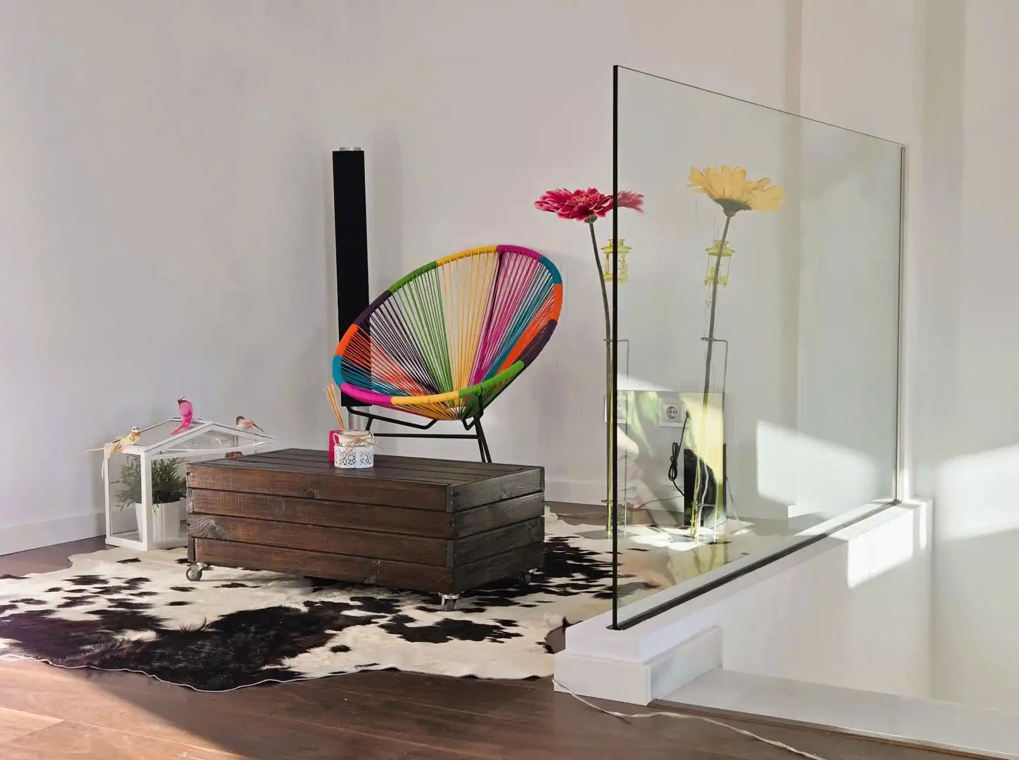 Sala d'estar de Casa o xalet de lloguer en Sueca amb Aire condicionat, Terrassa i Moblat