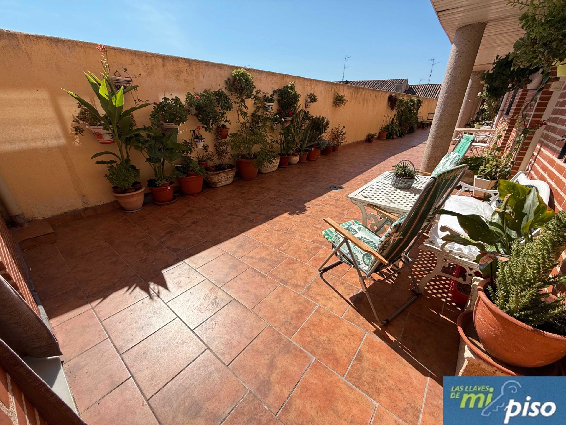 Terrace of Duplex for sale in Nava del Rey  with Heating, Terrace and Furnished