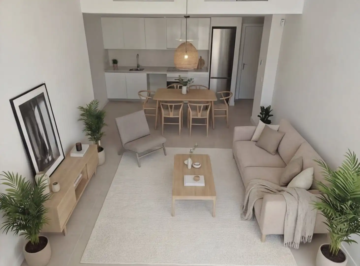 Sala d'estar de Apartament en venda en Estepona amb Terrassa