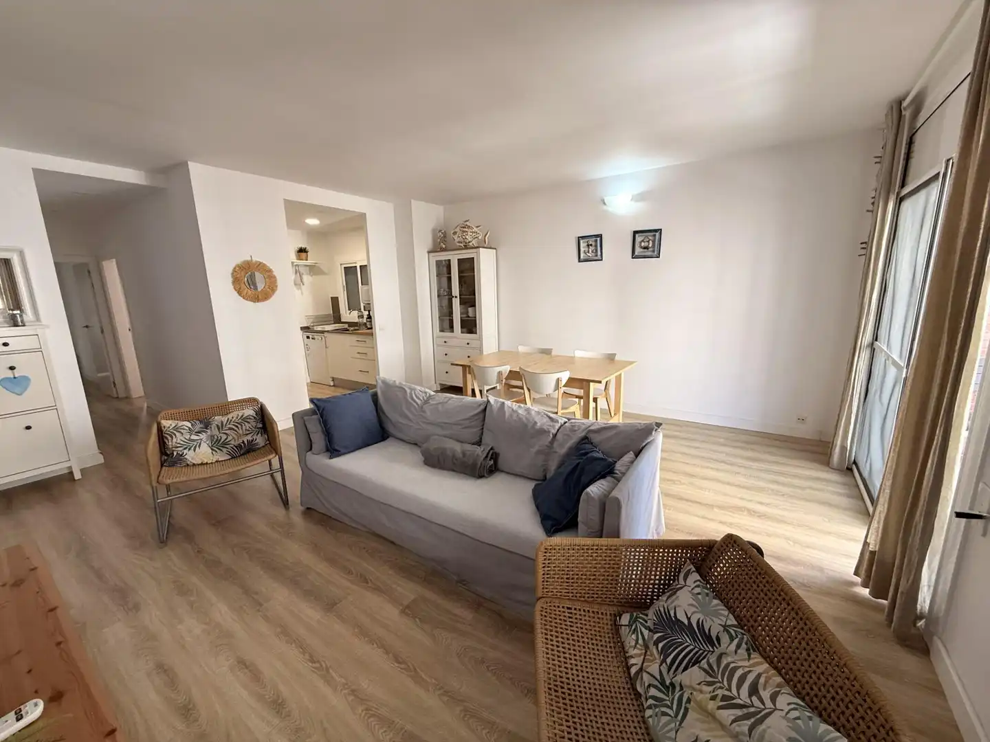 Sala d'estar de Pis en venda en El Vendrell amb Aire condicionat, Calefacció i Parquet