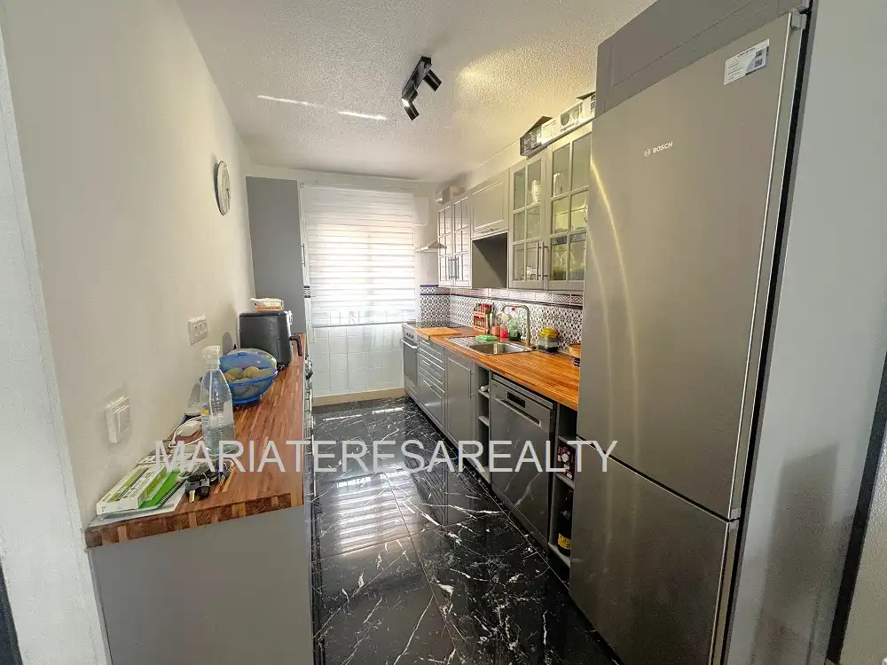 Cocina de Planta baja en venta en Los Alcázares con Aire acondicionado, Terraza y Amueblado