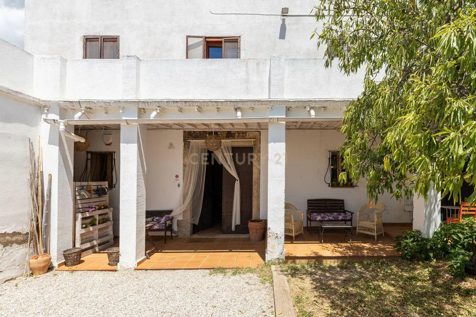 Exterior view of Country homes for sale in Piera  with Air Conditioner, Private garden and Storage room