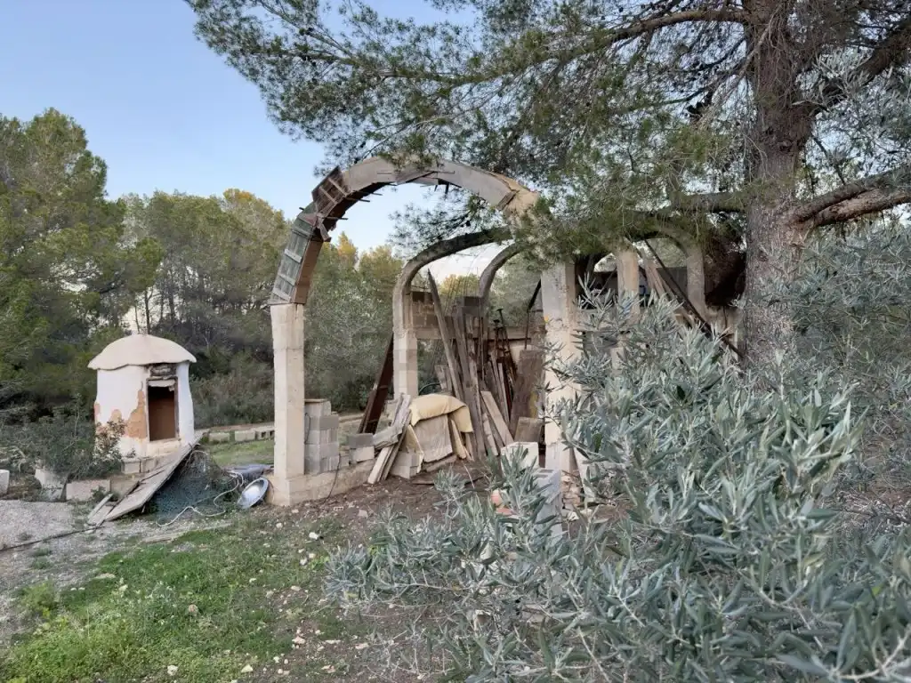 Exterior view of Houses for sale in Sant Josep de sa Talaia  with Private garden