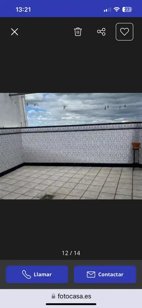 Terrace of Flat for rent in Llerena  with Air Conditioner, Furnished and Balcony
