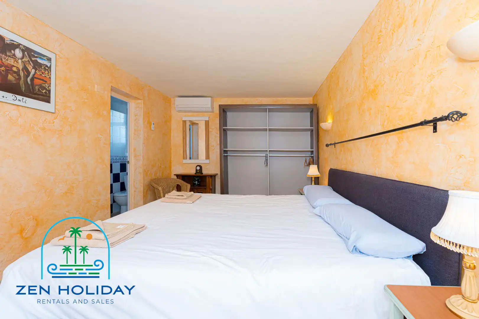 Habitación de Casa o chalet en venta en Villajoyosa / La Vila Joiosa con Aire acondicionado, Calefacción y Jardín privado