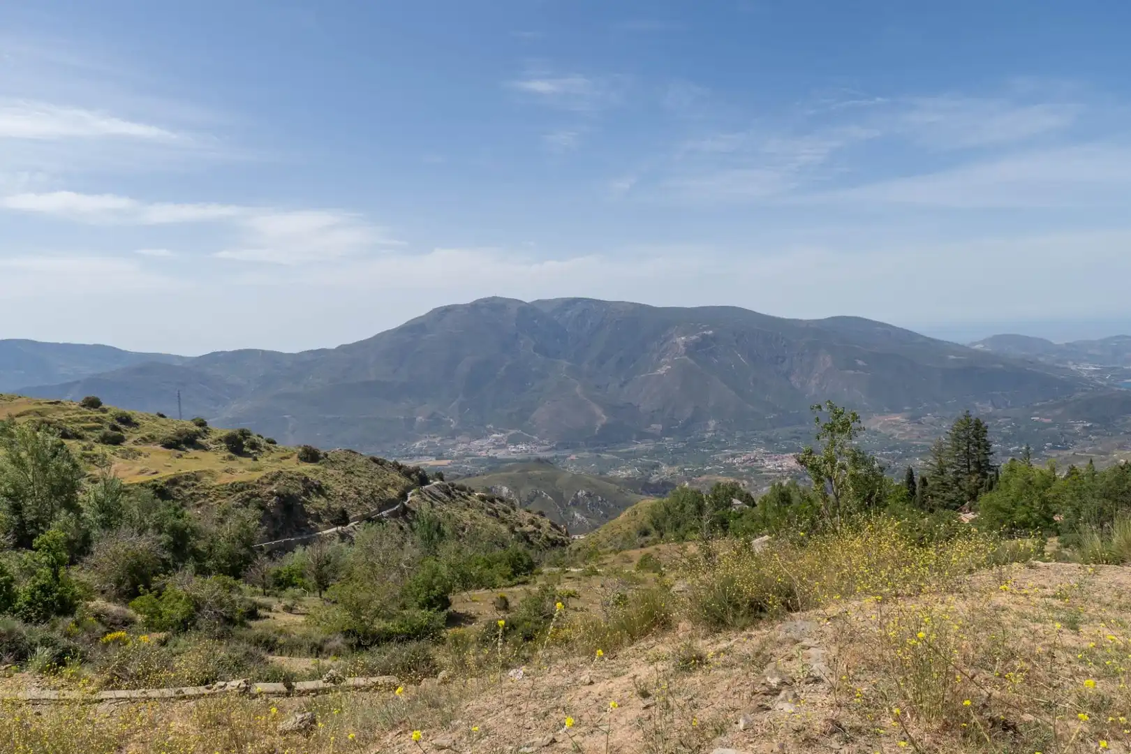 Vista exterior de Terreno en venta en Soportújar