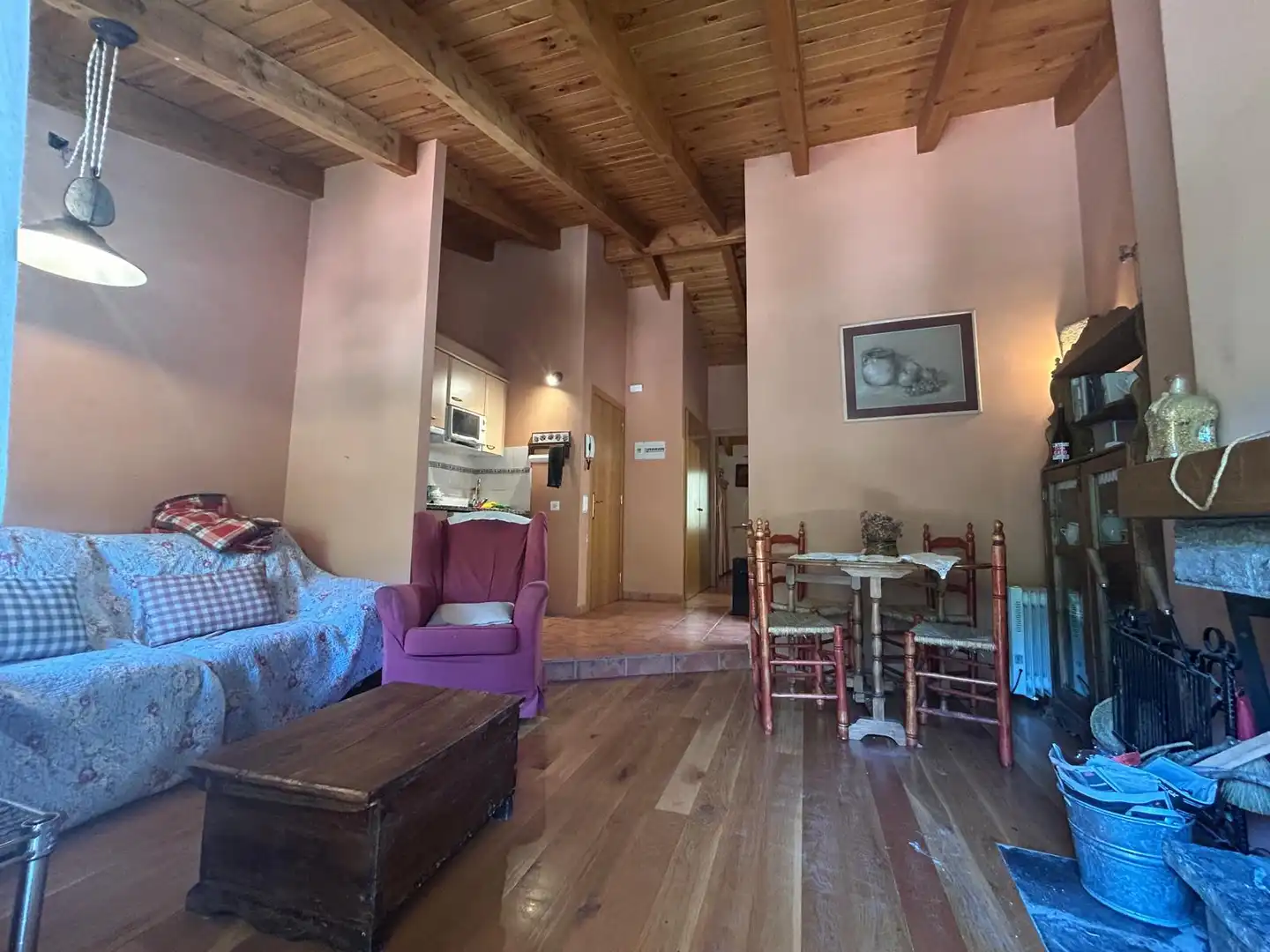 Wohnzimmer von Wohnungen zum Verkauf in Setcases mit Möbliert