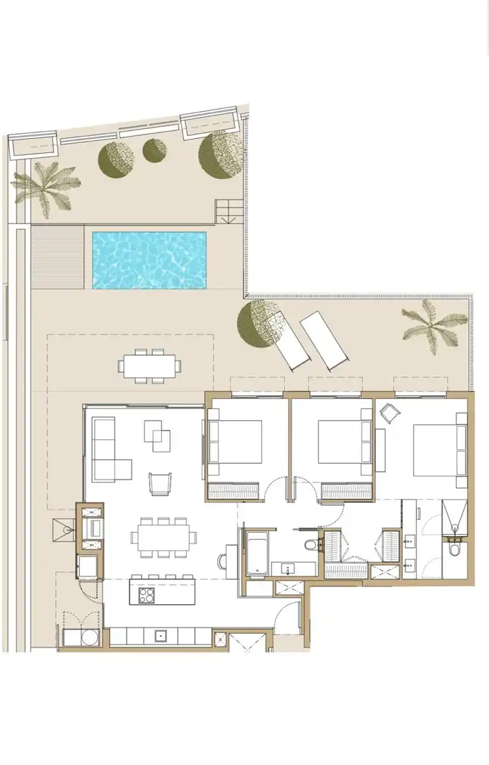 Apartament amb piscina en venda a Ponent, imagen 2