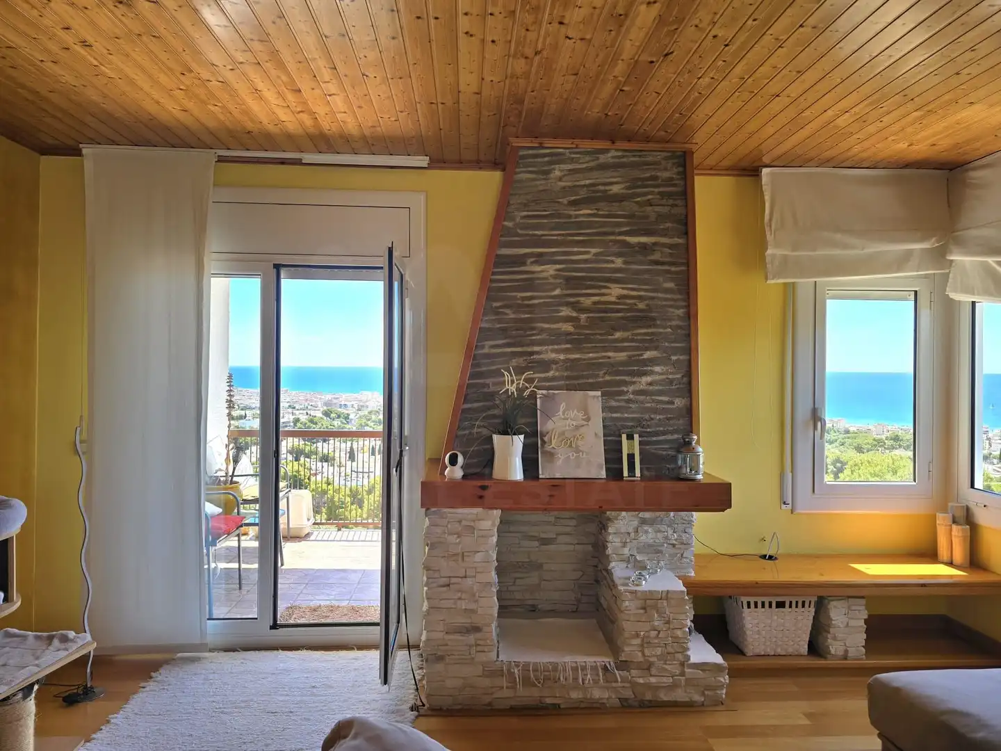 Living room of Flat for rent in Calafell  with Heating and Swimming Pool