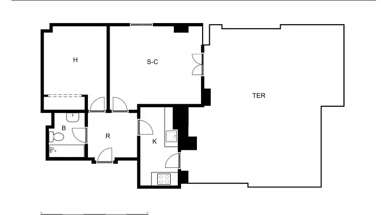 Apartamento en venta en Av Aeronaútica, Urbadiez - Entrepuentes