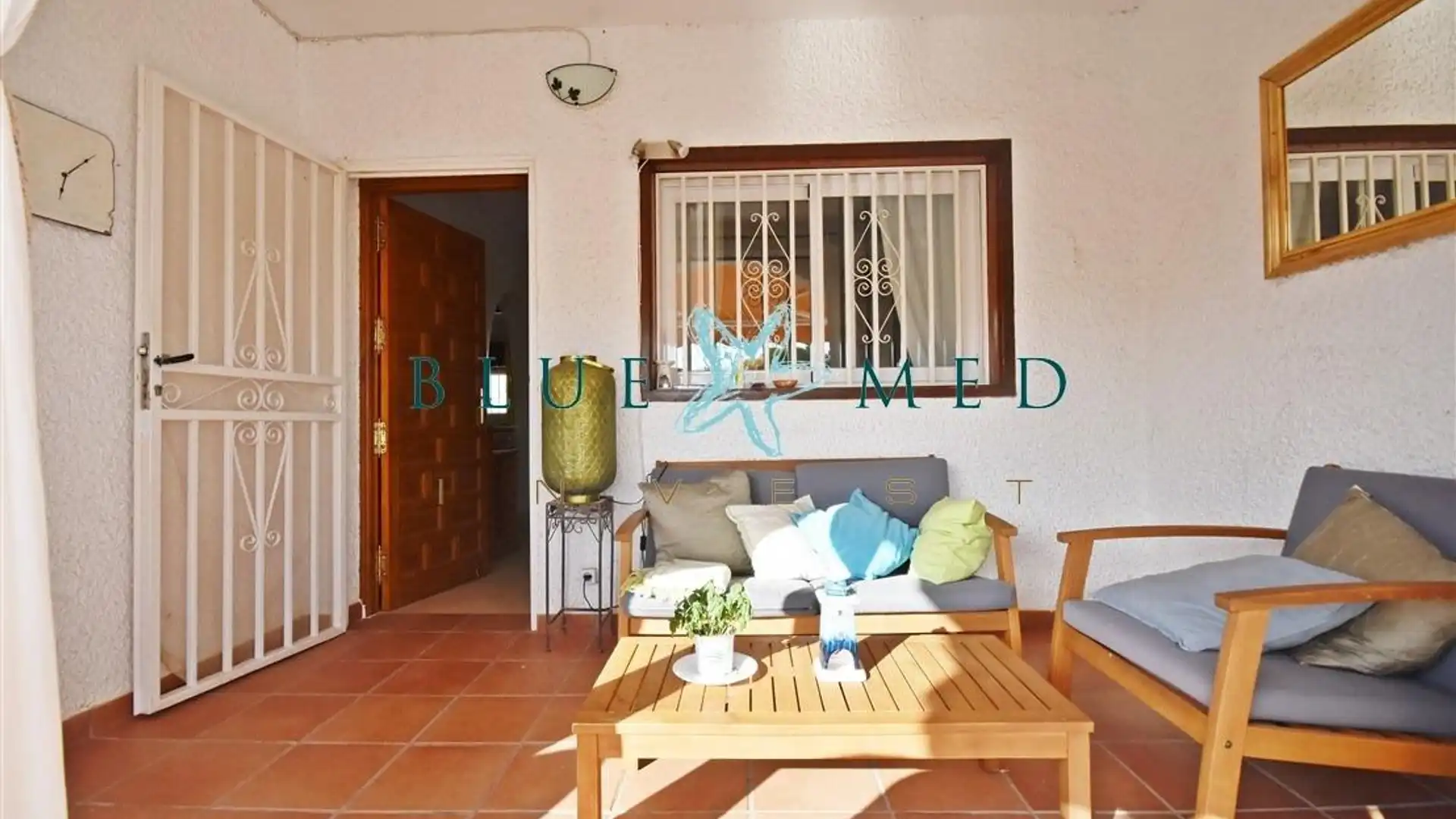 Jardín de Casa o chalet en venta en Mazarrón con Aire acondicionado, Jardín privado y Terraza