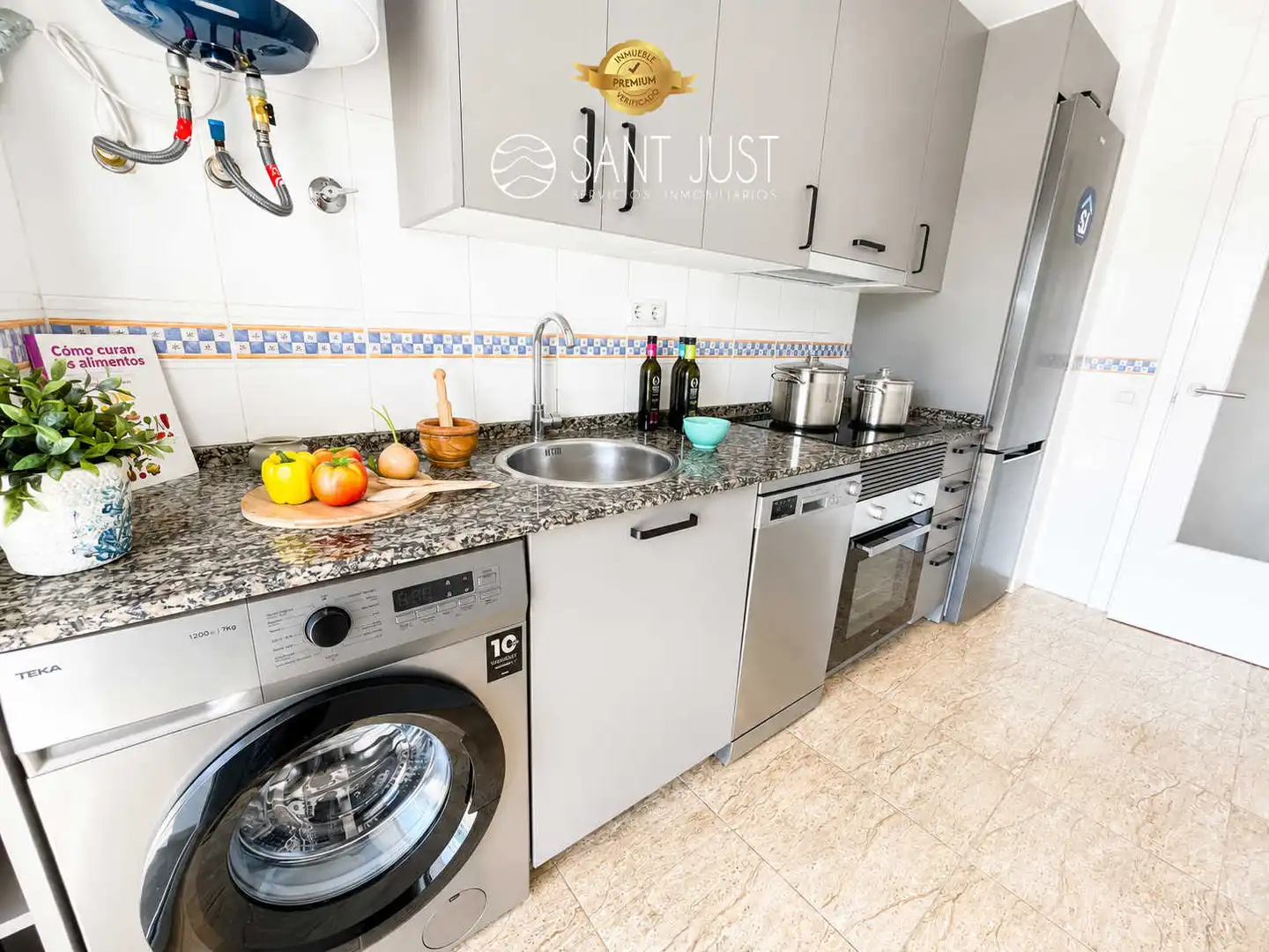 Cocina de Ático en venta en Salou con Aire acondicionado, Terraza y Amueblado